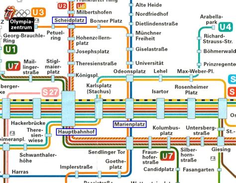 Munich hauptbahnhof map - Map of munich hauptbahnhof (Bavaria - Germany)