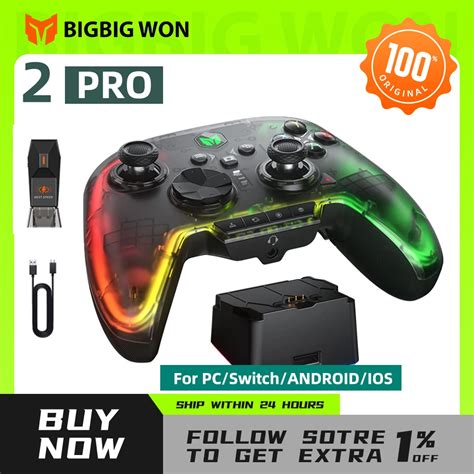 Bigbig Won Rainbow Pro Lite S Gaming Controller Bt Wireless Bluetooth