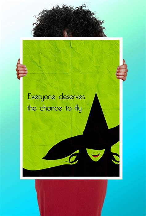 Wizard of OZ Wicked Witch mUSICAL Art Print / Poster / | Etsy