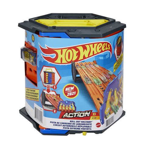 Hot Wheels Roll Out Raceway Track Set Mattel Gyx11 Tates Toys Australia The Best Toys At