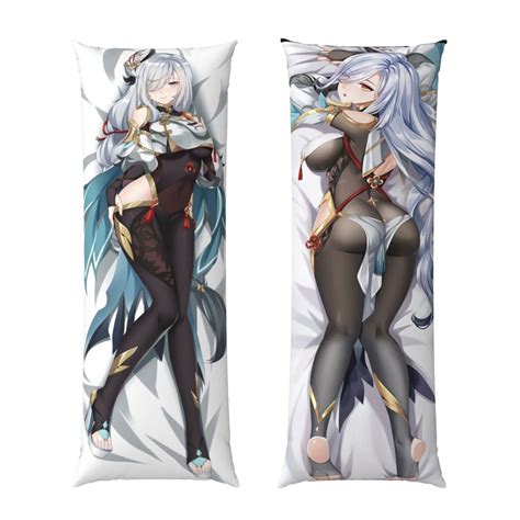 New Genshin Impact Shenhe Dakimakura Anime Girl Hugging Body Pillow