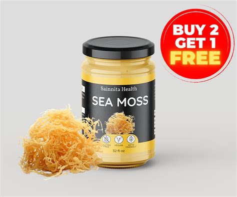 Sea Moss Gel Wild Crafted From The Caribbean Dr Sebi Etsy