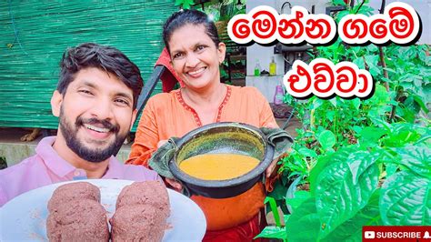 ගමේ එව්වාkurakkan Thalapa With Anama Curry Sangeeth Vlogssangeeth