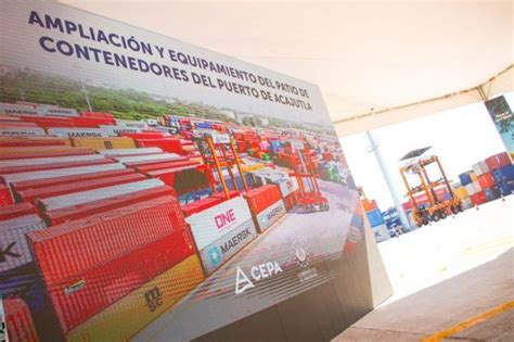 El Salvador Puerto De Acajutla Inaugura La Ampliaci N Y Equipamiento