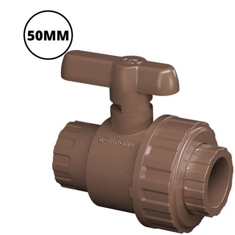 REGISTRO ESFERA SOLDAVEL C UNIAO AGUA FRIA 50MM KRONA 0565 Elétrica