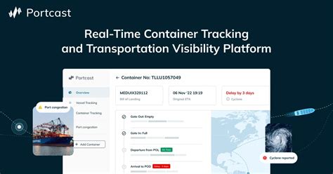 Portcast | CMA CGM Container Tracking Tool