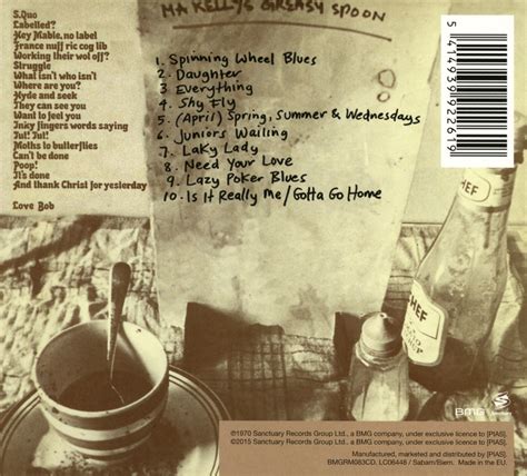 Status Quo Ma Kelly S Greasy Spoon Digipack CD Jpc