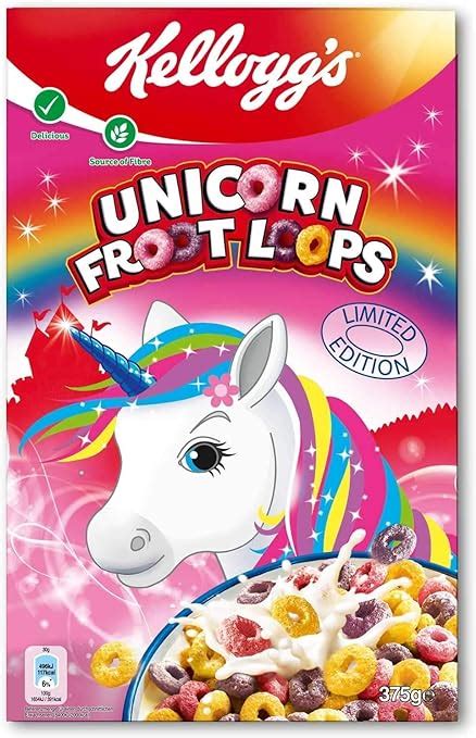 Kelloggs Unicorn Froot Loops Limited Edition Cereal 375g Amazon It