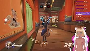 VTuber LewdNeko joue à Overwatch et se fait fesser la partie XVIDEOS
