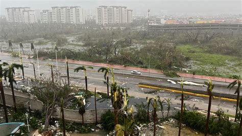 How some tourists braved Hurricane Otis in Acapulco