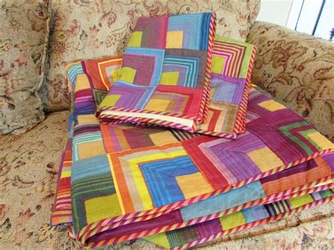 Kaffe Fassett Handkerchief Corners Quilt And Pillow Shams Quilts