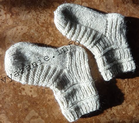 Носки спицами, необыкновенные. - Все о вязании