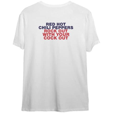 Vintage Red Hot Chili Peppers Funky Rumpus Tour Unisex T Shirt Aopprinter