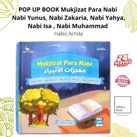 Jual Pop Up Book Mukjizat Para Nabi Nabi Yunus Zakaria Yahya Isa