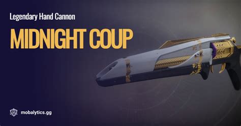 Midnight Coup God Roll For Pve Pvp Stats Possible Rolls Mobalytics