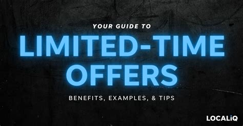 10 Examples Of Limited Time Offers And How To Promote Them To Boost