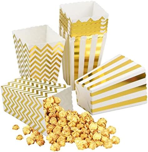 Smatime Pcs Popcorn Bo Tes Bonbons Conteneur Dor Bo Te Pop Corn Pour