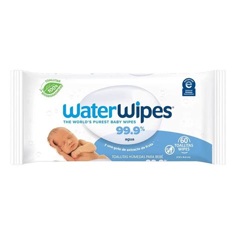 Toallitas para bebé WaterWipes 60 pzas Walmart