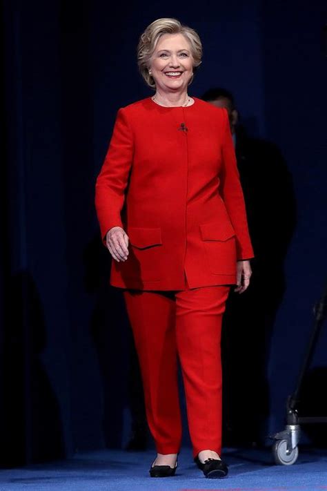 Hillary Clintons Best Pantsuits Clinton Rainbow Pant Suits