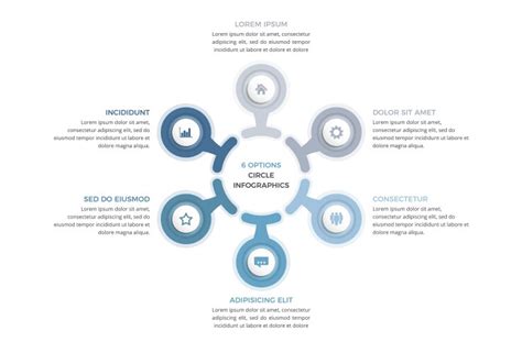 Infographic Critical Thinking Diagram With Seven Vector Image