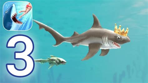 Hungry Shark Evolution Gameplay Walkthrough Part 3 Hammerhead Shark