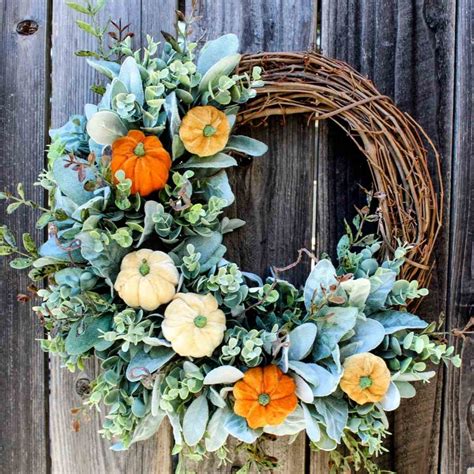 61 Cozy Thanksgiving Wreath Ideas – Pink Pop Design