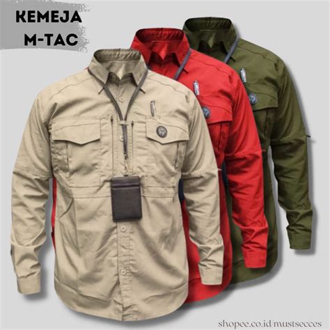 Jual Kemeja Tactical M Tac Kemeja Tactical Outdoor Kemeja Lapangan