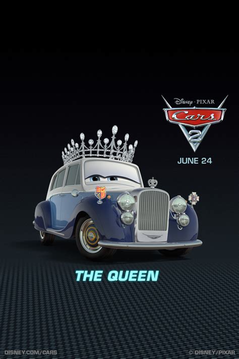 Cars 2 Turntable The Queen :: Cortos Disney Pixar Cars