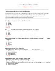 Assignment Wk Docx Database Management System Cs De