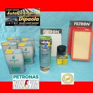 KIT TAGLIANDO FIAT BRAVO STILO 1 9 MULTIJET 90 120 150 CV 5L SELENIA