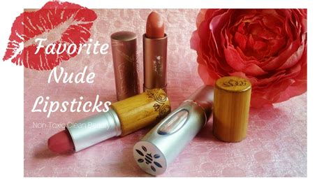 MY FAVORITE NUDE LIPSTICK SHADES LIP SWATCHES Nude Lipsticks For Brown Skin Non Toxic