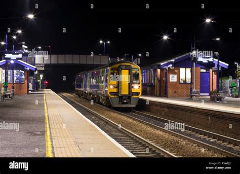 Arriva Rail North Northern Rail Class 158 Sprinter Train At Brough Railway Station On A