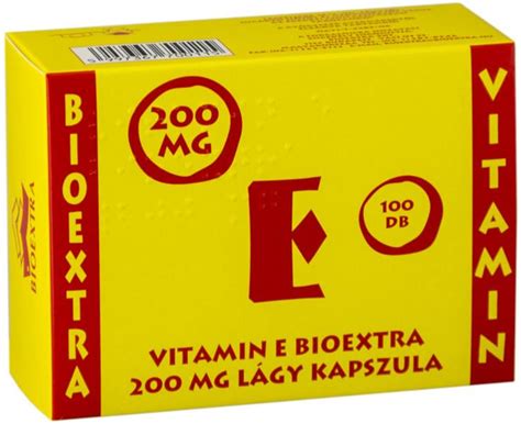 V S Rl S Bioextra E Vitamin Mg L Gykapszula Db