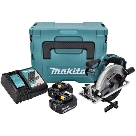 Sega Circolare A Batteria Makita DSS 611 RGJ 18 V 165 Mm 2 Batterie