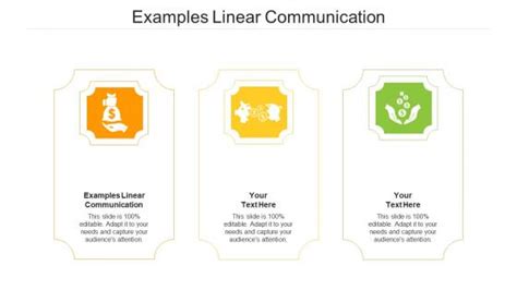 Linear Communication Model Powerpoint Presentation And Slides Slideteam