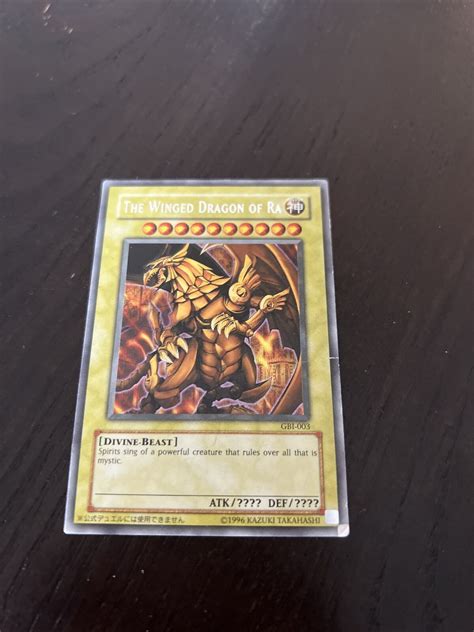 Mavin 1996 Holo The Winged Dragon Of Ra Ldk2 Ens03 Limited Edition Yu Gi Oh Card