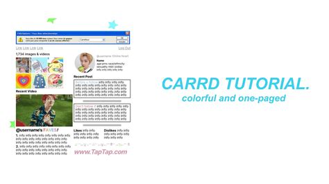 Colorful Blog Styled Carrd Tutorial NONPRO Sukswim YouTube