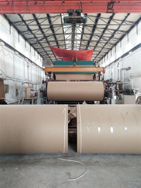 Mm T D Kraft Paper Machine Manufacturers Wood Pulp To Produce