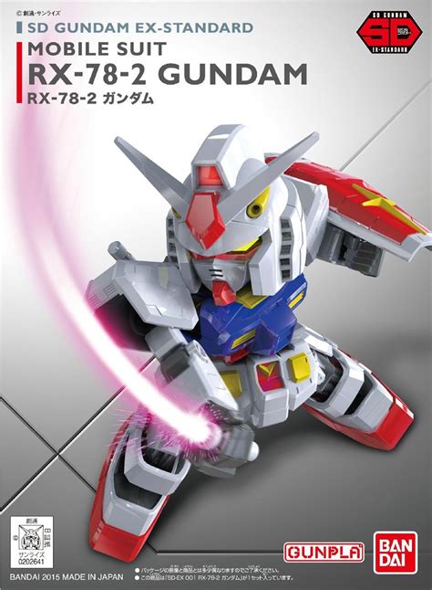 Sd Ex Standard Rx 78 2 Gundam Bandai Gundam Models Kits Premium Shop