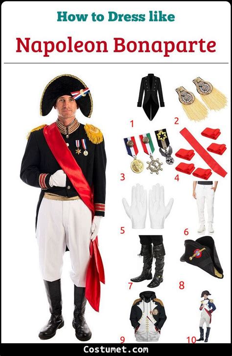 Napoleon Bonaparte Costume for Cosplay & Halloween 2022 in 2022 | Cool ...