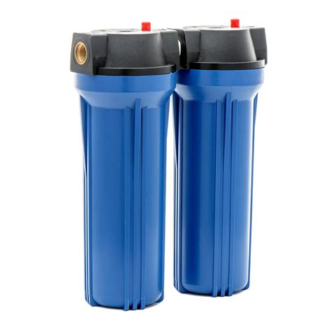 Eiger 2 Stage Under Sink Water Filter Abs Blue 10 12 Eiger