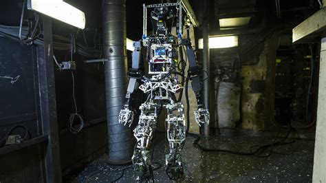 U.S. Navy Unveils Firefighting Robot Prototype