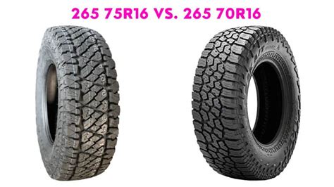 265 75R16 Vs. 265 70R16 – Tire Size Comparison | Rx Mechanic