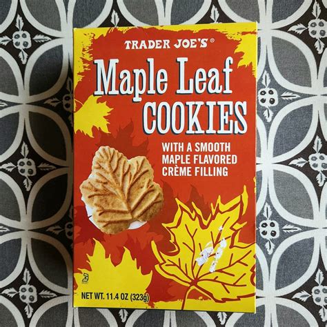 Trader Joe S Maple Leaf Cookies Reviews Abillion