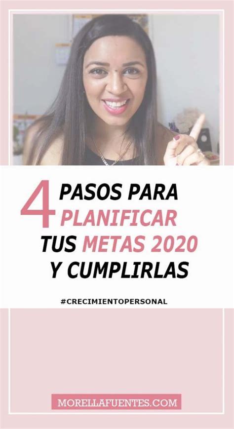 Pasos Para Planificar Tus Metas Y Cumplirlas Morella Fuentes Metas