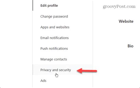 how to make your account private
