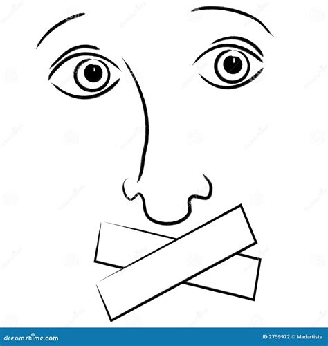 Duct Taped Mouth Images Clipart