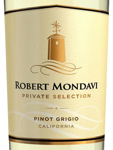 Vint By Robert Mondavi Private Selection Pinot Grigio Vivino Italia