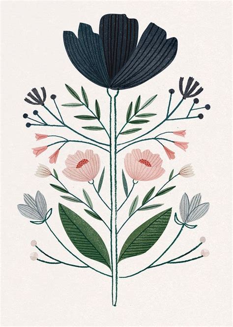 Flower Illustration Illustration Art Flower Illustration Illustration