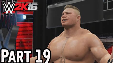 WWE 2K16 MyCareer Mode Walkthrough Part 19 Gameplay Lets Play YouTube